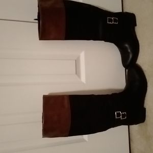 EUC Side Zip Riding Boots